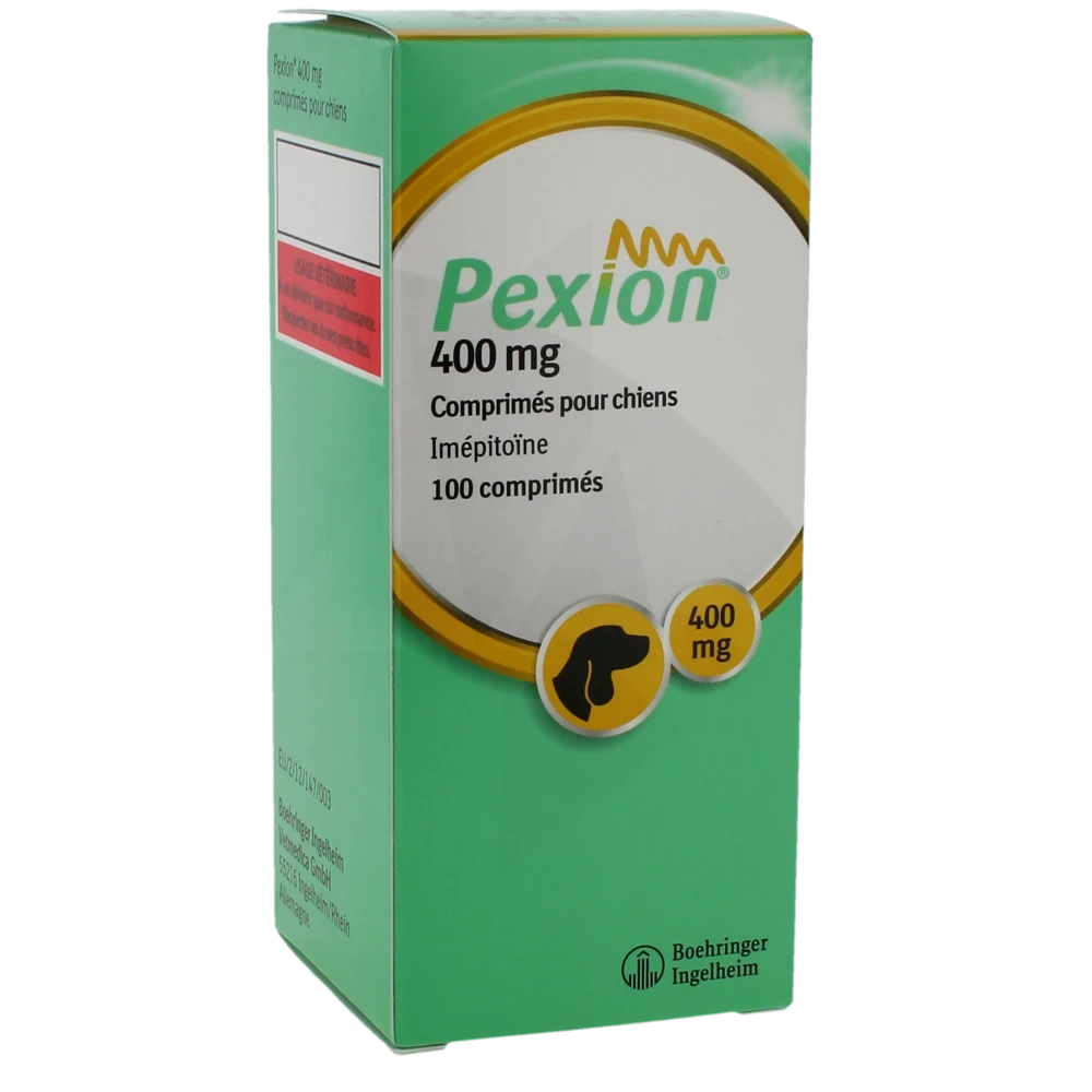 Pexion 400 Mg Comprimes Pour Chiens, Comprimé