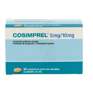 Cosimprel 5 Mg/10 Mg Comprimé Pelliculé Sécable