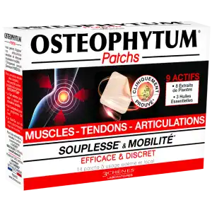Osteophytum Patch Muscles Coups Tendons Articulations B/14 à LA COTE-SAINT-ANDRÉ