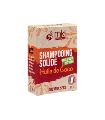 Mkl Shampooing Solide Huile De Coco 65g à LIVRON-SUR-DROME