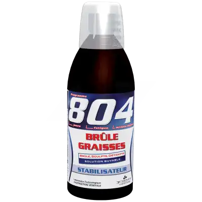 804 BRULE GRAISSES STABILISATEUR Solution buvable Fl/500ml