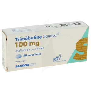 Trimebutine Sandoz 100 Mg, Comprimé