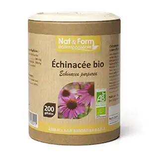 Nat&Form Eco Responsable Echinacea Bio Gélules B/200
