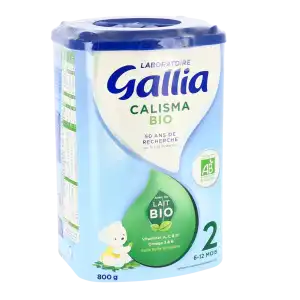 Gallia Calisma Bio 2 Lait En Poudre B/800g à Noé