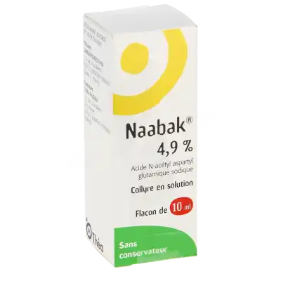 Naabak 4,9 Pour Cent, Collyre En Solution à Gradignan