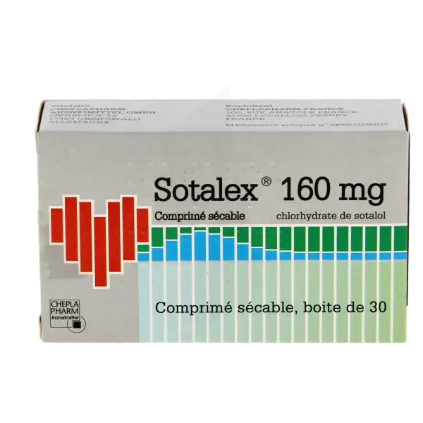 Sotalex 160 Mg, Comprimé Sécable