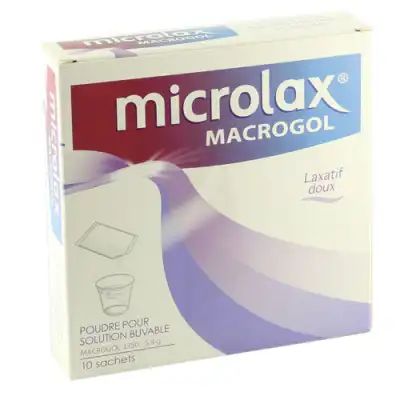 Microlax Macrogol 5,9 G, Poudre Pour Solution Buvable à TOURS