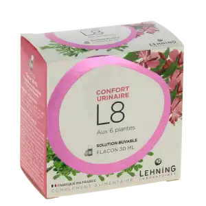 Lehning L8 Confort Urinaire Solution Buvable Fl/30ml à Obernai