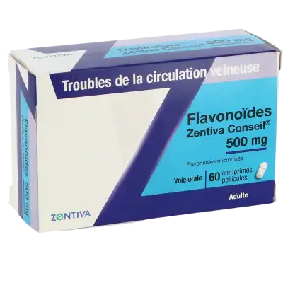 Flavonoides Zentiva Conseil 500 Mg, Comprimé Pelliculé à LE LAVANDOU