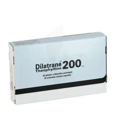 Dilatrane 200 Mg, Gélule à Libération Prolongée à CHENÔVE