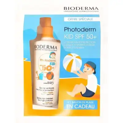 Bioderma Photoderm Kid Spf50+ Spray Fl/200ml + Ballon à Lherm
