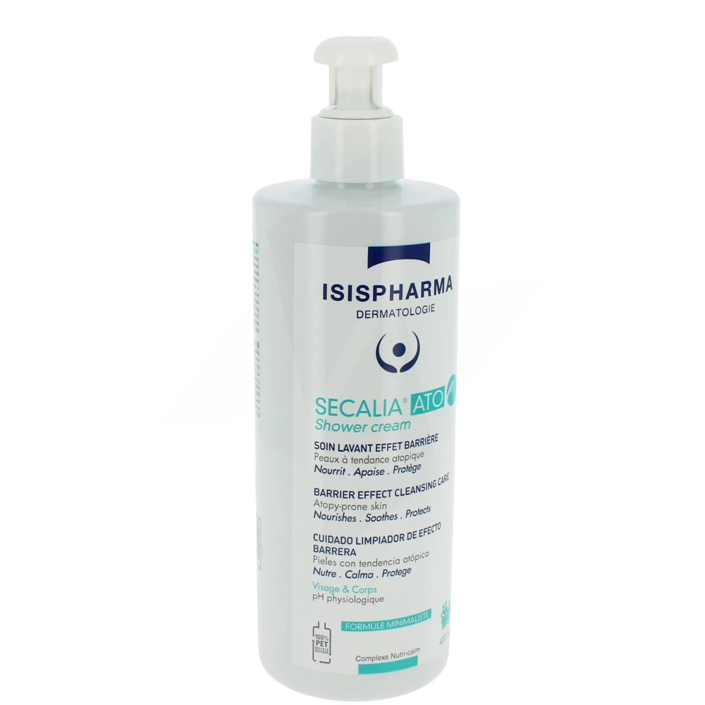Secalia Ato Shower Cream Crème Soin Lavant Barrière Fl Pompe/400ml