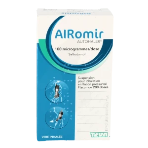 Airomir Autohaler 100 Microgrammes/dose, Suspension Pour Inhalation En Flacon Pressurisé