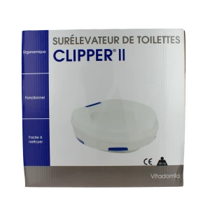 Vitadomia Clipper Ii Rehausse-wc Avec Couvercle