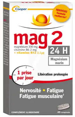 Mag 2 24h Comprimes B/45+15 Offert à Saint-Léger-du-Bourg-Denis