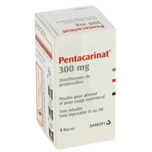 Pentacarinat 300 Mg, Poudre Pour Aérosol Et Pour Usage Parentéral