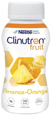 Clinutren Fruit Nutriment Ananas Orange 24 Bouteilles/200ml