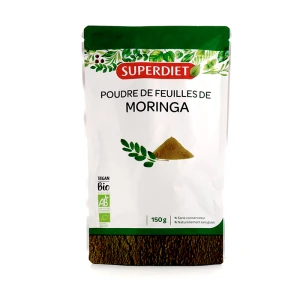 Superdiet Moringa Bio Poudre Sachet/200g