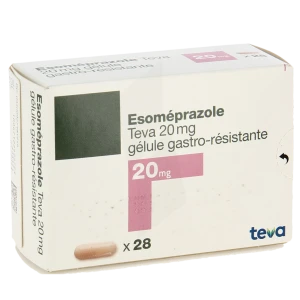 Esomeprazole Teva 20 Mg, Gélule Gastro-résistante