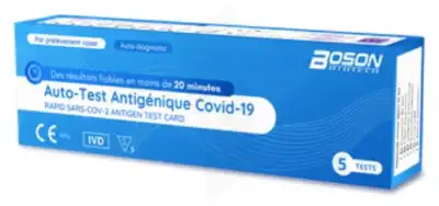 Auto-Test Antigénique de dépistage du Covid-19 (écouvillon nasal) B/1