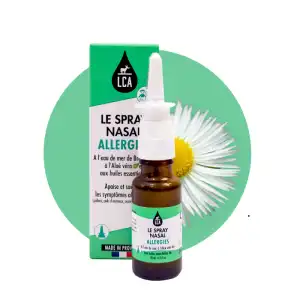 Lca Spray Nasal Allergies à L'aloé Véra Bio Et Aux Huiles Essentielles Bio 20ml à Saint-Médard-en-Jalles
