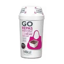 Milical Gamme Go Pdr Pour Crème Chocolat Shaker/1sach