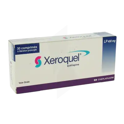 XEROQUEL LP 400 mg, comprimé à libération prolongée