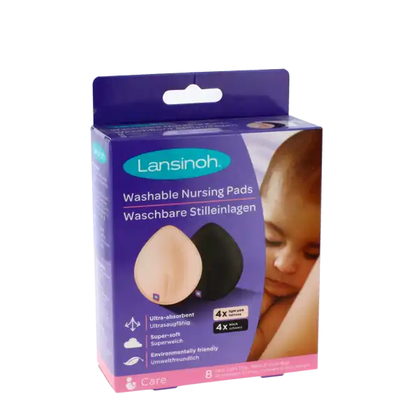 Lansinoh Coussinet Lavable D'allaitement B/8