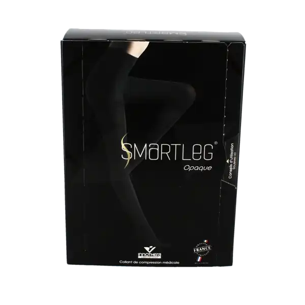 Smartleg® Opaque Classe Ii Collant  Splendide Taille 1+ Long Pied Fermé
