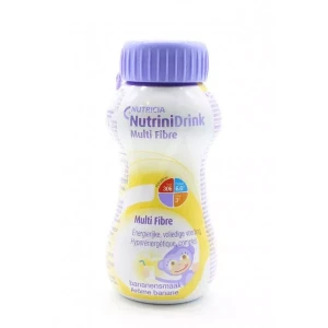Nutrinidrink Multi Fibre Nutriment Banane Bouteille/200ml
