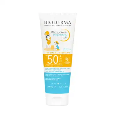 Bioderma Photoderm Pediatrics Lait Solaire Spf50+ Très Haute Protection Enfant 200ml à Angers