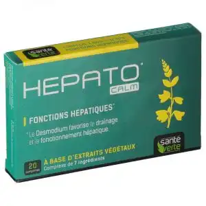 Santé Verte Hepatocalm Comprimés B/20 à Lavernose-Lacasse