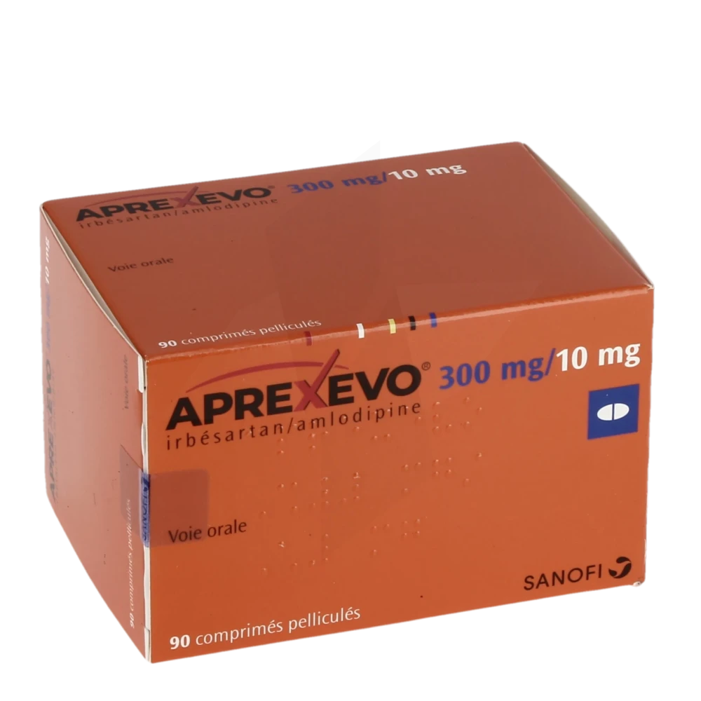 Aprexevo 300 Mg/10 Mg, Comprimé Pelliculé