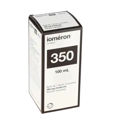 IOMERON 350 (350 mg Iode/mL), solution injectable