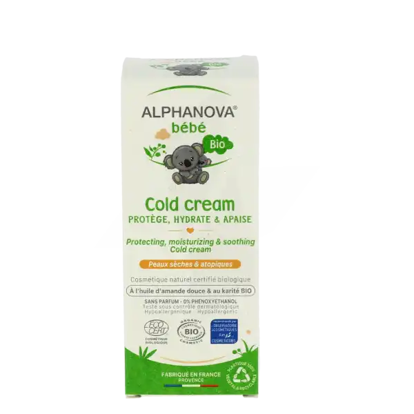 Alphanova Bébé Bio Crème Cold Cream T/50ml