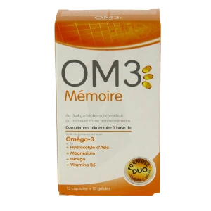 Om3 Mémoire Caps + Gélules B/30