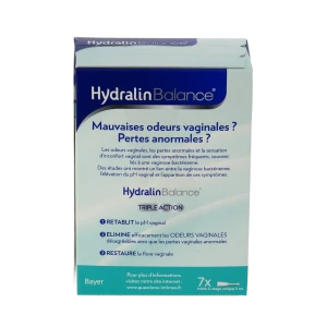 Hydralin Balance Gel Vaginal Triple Action 7 Unidoses/5ml