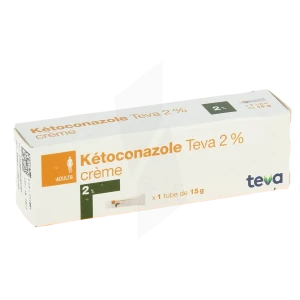Ketoconazole Teva 2 %, Crème