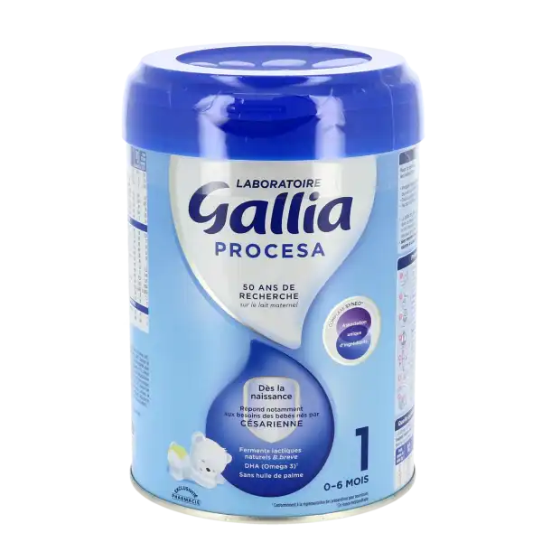 Gallia Procesa 1 Lait En Poudre B/800g