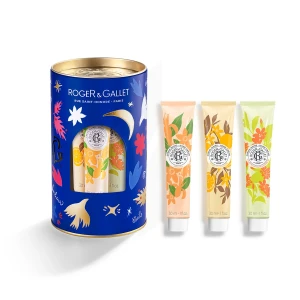 Roger & Gallet 3 Crèmes Mains Bienfaisantes Néroli - Bois D'orange - Fleur D'osmanthus 3t/30ml