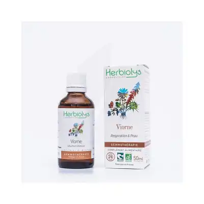 Herbiolys Gemmo - Viorne Lantane 50ml Bio à PARON