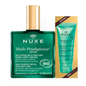Nuxe Huile Prodigieuse Néroli Bio Fl/100ml+gelée Douche