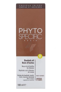Phytospecific Baobab Oil Bain D'huiles Phyto 100ml