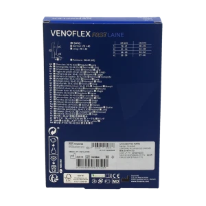 Venoflex Fast 2 Chaussette Laine Femme Torsades Ecru Taille 2n
