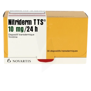 Nitriderm Tts 10 Mg/24 H, Dispositif Transdermique