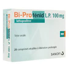 Bi Profenid Lp 100 Mg, Comprimé Sécable à Libération Prolongée