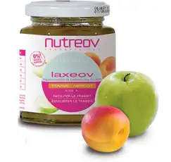 Laxeov Confit Pomme Abricot RÉgulation Transit Enfant Pot/200g à BRIÉ-ET-ANGONNES
