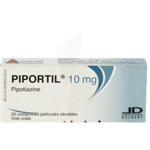 Piportil 10 Mg, Comprimé Pelliculé Sécable