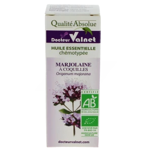 Docteur Valnet Huile Essentielle Bio Marjolaine à Coquilles 5ml