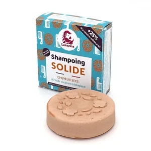 Lamazuna Shampoing Solide Cheveux Secs À L’huile De Prune Avec  He - 70 Gr